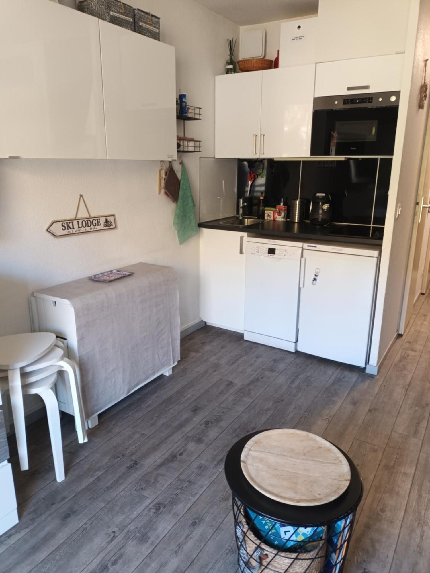 Studio 2 Alpes, Proche Lac Buissonniere, Menage Inclus, Balcon, Parking Les Deux Alpes Esterno foto